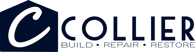 Collier logo with slogan "Build Repair Restore